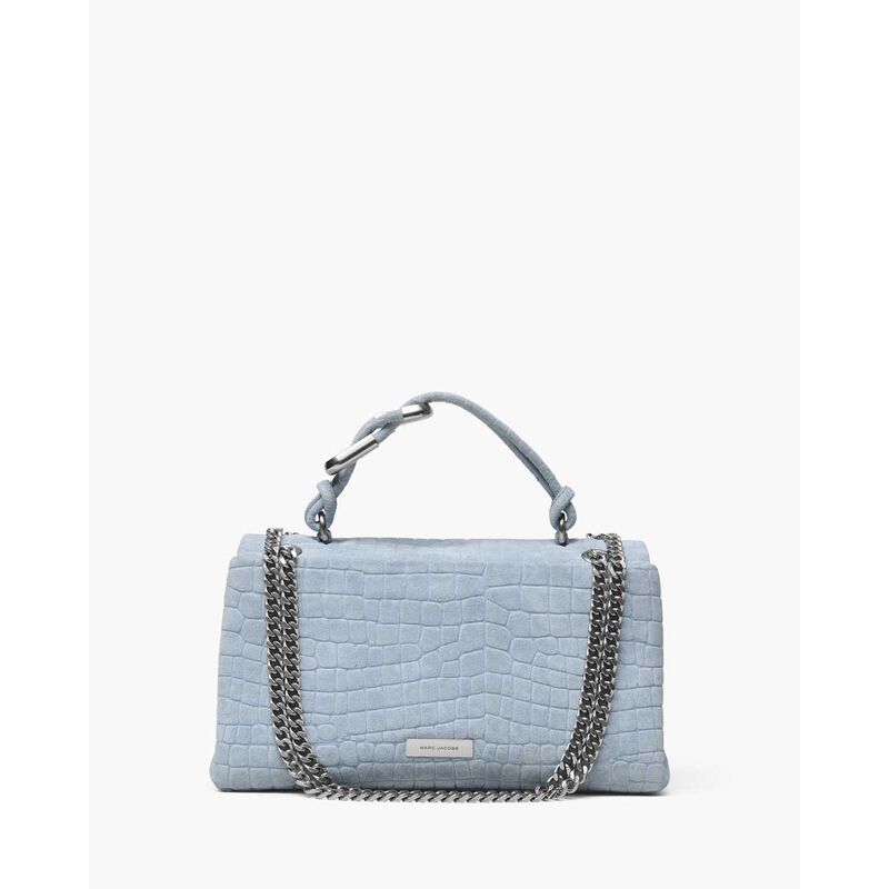 MARC JACOBS The Suede Croc Dual Convertible Shoulder Bag image number 3